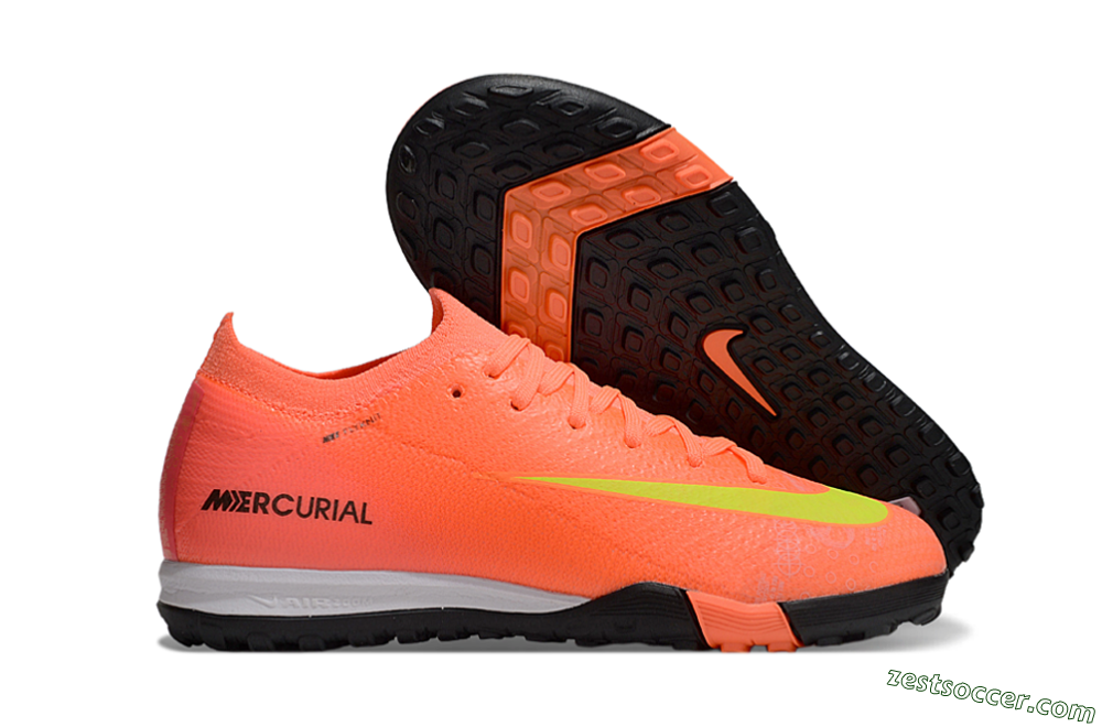 Nike Air Zoom Mercurial Vapor 16 Elite TF Low-Tops Soccer Shoes - Red/Yellow/Black 0