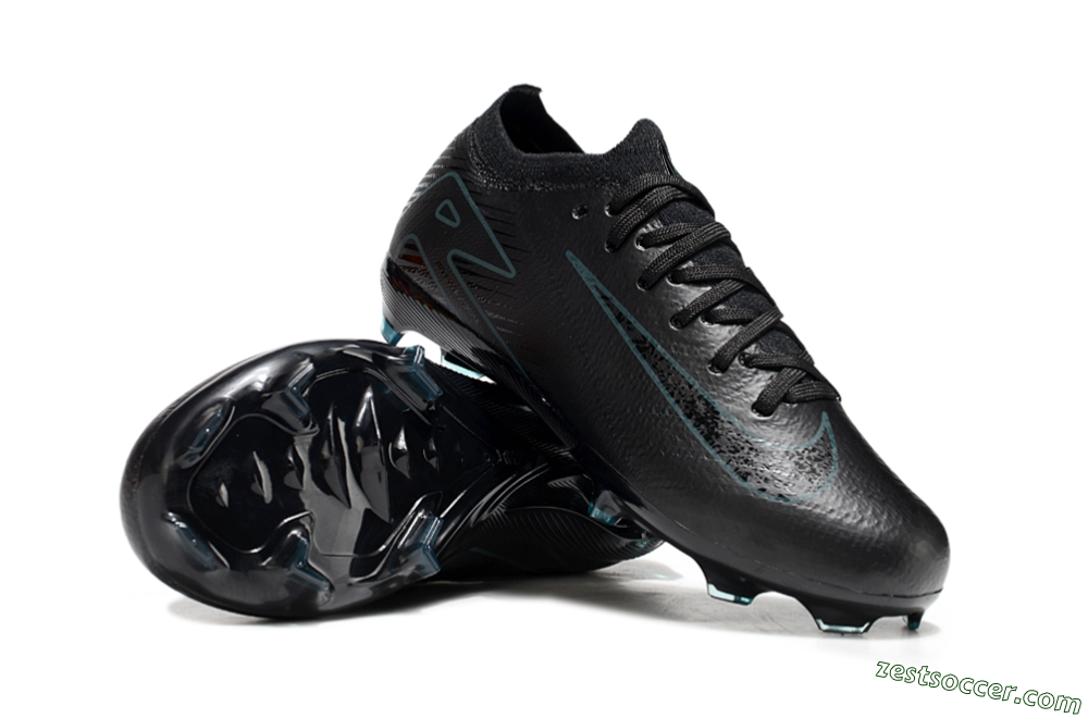 Nike Air Zoom Mercurial Vapor 16 Elite FG Low-Tops Soccer Cleats - Black/Blue 1