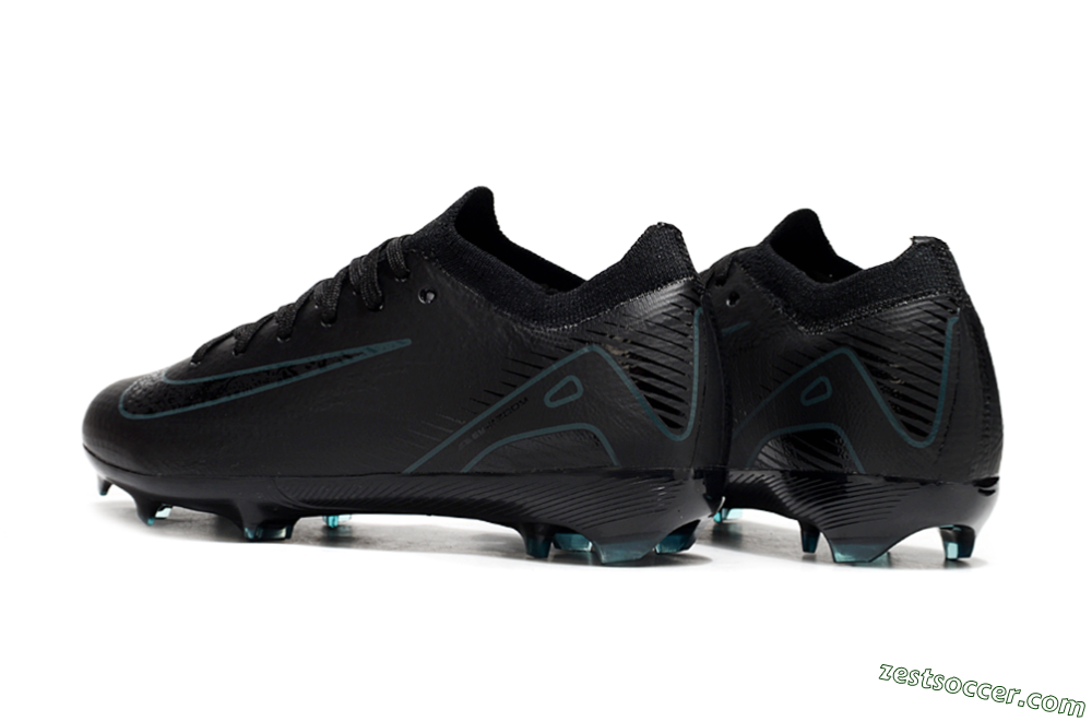 Nike Air Zoom Mercurial Vapor 16 Elite FG Low-Tops Soccer Cleats - Black/Blue 5