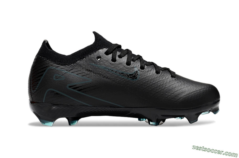 Nike Air Zoom Mercurial Vapor 16 Elite FG Low-Tops Soccer Cleats - Black/Blue 4