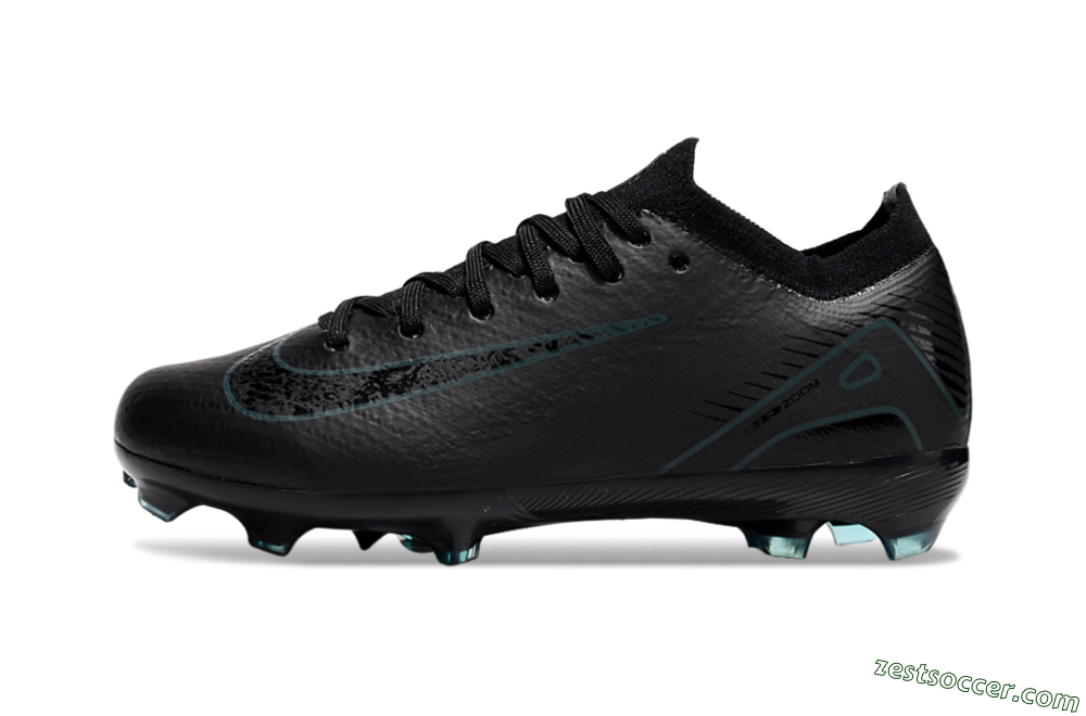 Nike Air Zoom Mercurial Vapor 16 Elite FG Low-Tops Soccer Cleats - Black/Blue 2