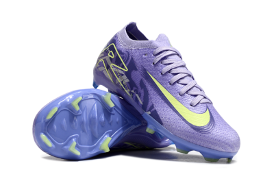 Nike Air Zoom Mercurial Vapor 16 Elite FG Low-Tops Soccer Cleats - Purple/Yellow