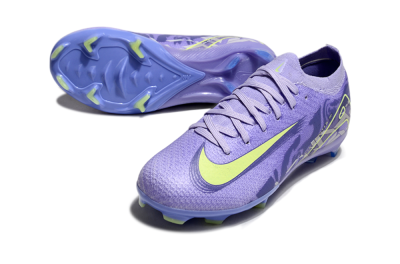 Nike Air Zoom Mercurial Vapor 16 Elite FG Low-Tops Soccer Cleats - Purple/Yellow