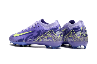Nike Air Zoom Mercurial Vapor 16 Elite FG Low-Tops Soccer Cleats - Purple/Yellow