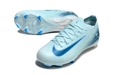 Nike Air Zoom Mercurial Vapor 16 Elite FG Low-Tops Soccer Cleats - Jade/Blue/White