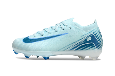 Nike Air Zoom Mercurial Vapor 16 Elite FG Low-Tops Soccer Cleats - Jade/Blue/White