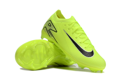 Nike Air Zoom Mercurial Vapor 16 Elite FG Low-Tops Soccer Cleats - Yellow/Black/Silver