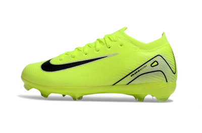 Nike Air Zoom Mercurial Vapor 16 Elite FG Low-Tops Soccer Cleats - Yellow/Black/Silver
