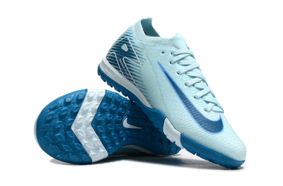 Nike Air Zoom Mercurial Vapor 16 Elite TF Low-Tops Soccer Shoes - Jade/Blue