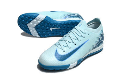 Nike Air Zoom Mercurial Vapor 16 Elite TF Low-Tops Soccer Shoes - Jade/Blue