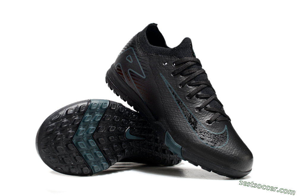 Nike Air Zoom Mercurial Vapor 16 Elite TF Low-Tops Soccer Shoes - Black/Blue 1