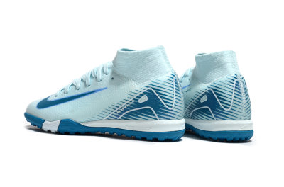 Nike Air Zoom Mercurial Superfly 10 Elite TF High-Tops Soccer Shoes - Jade/Blue