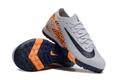 Nike Air Zoom Mercurial Vapor 16 Elite TF Low-Tops Soccer Shoes - Grey/Black/Leopard
