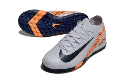 Nike Air Zoom Mercurial Vapor 16 Elite TF Low-Tops Soccer Shoes - Grey/Black/Leopard