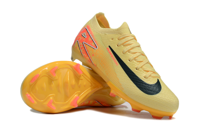 Nike Air Zoom Mercurial Vapor 16 Elite FG Low-Tops Soccer Cleats - Yellow/Black/Red