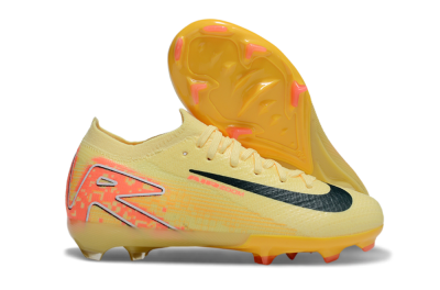 Nike Air Zoom Mercurial Vapor 16 Elite FG Low-Tops Soccer Cleats - Yellow/Black/Red