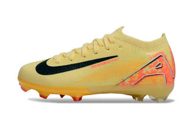 Nike Air Zoom Mercurial Vapor 16 Elite FG Low-Tops Soccer Cleats - Yellow/Black/Red