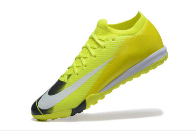 Nike Air Zoom Mercurial Vapor 16 Elite TF Low-Tops Soccer Shoes - Yellow/Black/White