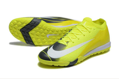 Nike Air Zoom Mercurial Vapor 16 Elite TF Low-Tops Soccer Shoes - Yellow/Black/White