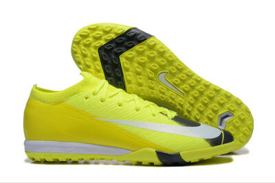 Nike Air Zoom Mercurial Vapor 16 Elite TF Low-Tops Soccer Shoes - Yellow/Black/White