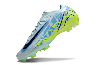 Nike Air Zoom Mercurial Vapor 16 Elite FG Low-Tops Soccer Cleats - Jade/Blue/Yellow