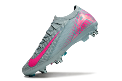 Nike Air Zoom Mercurial Vapor 16 Elite SG Low-Tops Soccer Cleats - Jade/Pink