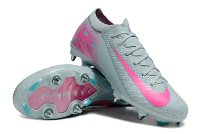 Nike Air Zoom Mercurial Vapor 16 Elite SG Low-Tops Soccer Cleats - Jade/Pink
