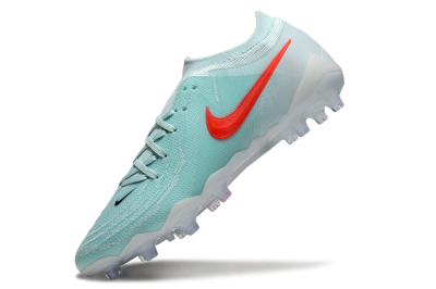 Nike Phantom GX Elite AG Low-Tops Soccer Cleats - Jade/Red/White