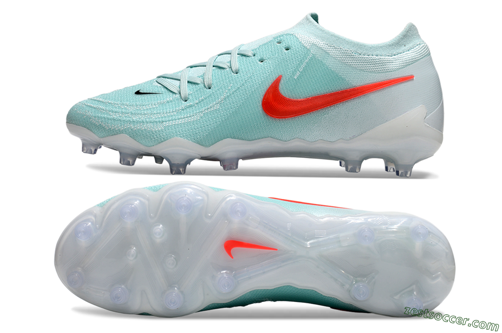 Nike Phantom GX Elite AG Low-Tops Soccer Cleats - Jade/Red/White 1