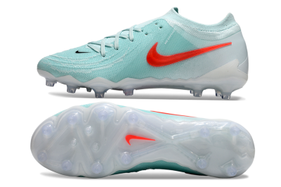 Nike Phantom GX Elite AG Low-Tops Soccer Cleats - Jade/Red/White