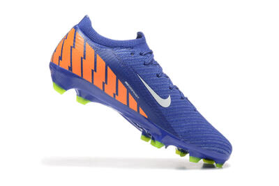 Nike Air Zoom Mercurial Vapor 16 Elite FG Low-Tops Soccer Cleats - Blue/White/Orange