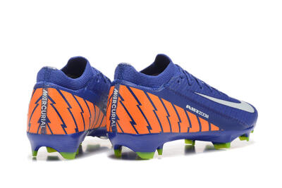 Nike Air Zoom Mercurial Vapor 16 Elite FG Low-Tops Soccer Cleats - Blue/White/Orange
