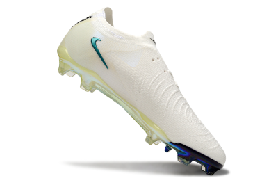 Nike Phantom GX Elite FG Low-Tops Soccer Cleats - Beige/Blue/Black