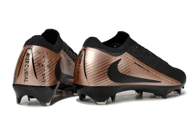 Nike Air Zoom Mercurial Vapor 16 Elite FG Low-Tops Soccer Cleats - Black/Gold