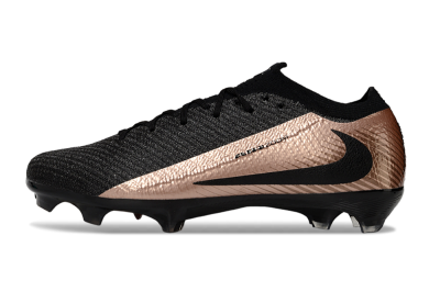 Nike Air Zoom Mercurial Vapor 16 Elite FG Low-Tops Soccer Cleats - Black/Gold