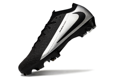 Nike Air Zoom Mercurial Vapor 16 Elite FG Low-Tops Soccer Cleats - Black/Silver