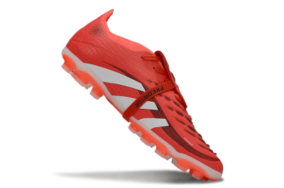 Adidas Predator Elite Foldover Tongue TF Low-Tops Soccer Shoes - Red/White/Black