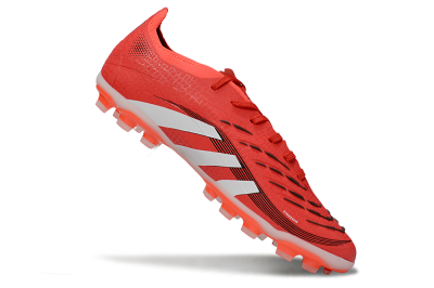 Adidas Predator 25 Elite TF Low-Tops Soccer Shoes - Red/White/Black