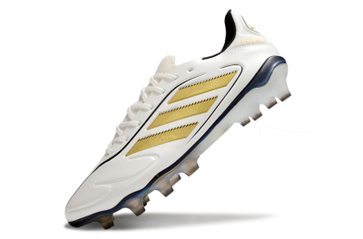 Adidas Copa Pure 3 Elite FG Low-Tops Soccer Cleats - White/Gold/Black