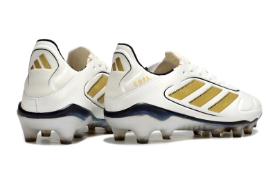 Adidas Copa Pure 3 Elite FG Low-Tops Soccer Cleats - White/Gold/Black