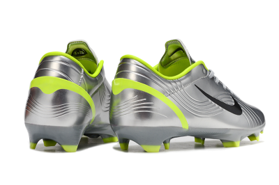Nike Mercurial Vapor 1 FG Low-Tops Soccer Cleats - Silver/Black/Yellow