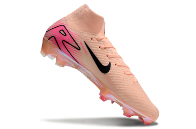 Nike Air Zoom Mercurial Superfly 10 Elite FG High-Tops Soccer Cleats - Pink/Black