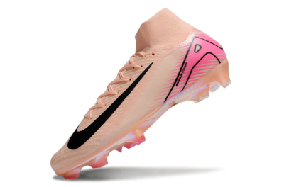 Nike Air Zoom Mercurial Superfly 10 Elite FG High-Tops Soccer Cleats - Pink/Black
