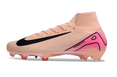 Nike Air Zoom Mercurial Superfly 10 Elite FG High-Tops Soccer Cleats - Pink/Black