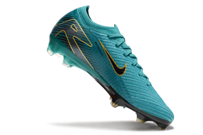Nike Air Zoom Mercurial Vapor 16 Elite FG Low-Tops Soccer Cleats - Green/Gold/Black