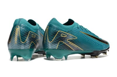 Nike Air Zoom Mercurial Vapor 16 Elite FG Low-Tops Soccer Cleats - Green/Gold/Black