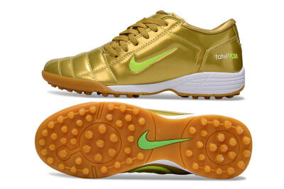 Nike Total 90 II TF Low-Tops Soccer Shoes - Gold/Yellow/White