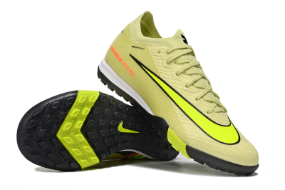Nike Air Zoom Mercurial Vapor 16 Elite TF Low-Tops Soccer Shoes - Brown/Yellow/Black