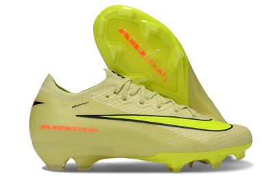 Nike Air Zoom Mercurial Vapor 16 Elite FG Low-Tops Soccer Cleats - Brown/Yellow/Black
