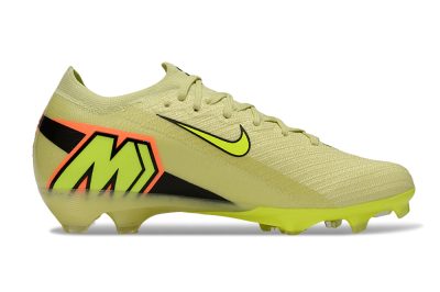 Nike Air Zoom Mercurial Vapor 16 Elite FG Low-Tops Soccer Cleats - Brown/Yellow/Black